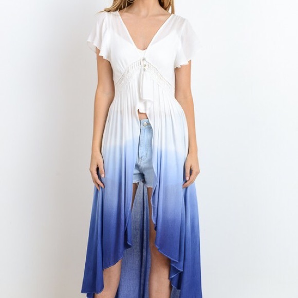 Dip-Dye Summer Duster - Picture 2 of 6